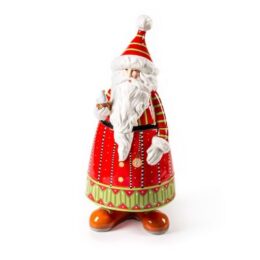 Patience Brewster Dash Away Santa Cookie Jar