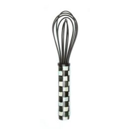 Courtly Check Small Whisk - Black