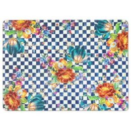 Royal Flower Market Cork Back Placemats - Set of 4