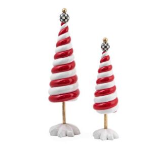 Peppermint Candy Tree - Set of 2 image two