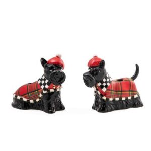 Tartastic Scottie Candle Holders - Set of 2 image one