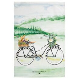 Bike Ride Dish Towel