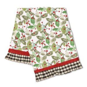 Holly Ruffle Napkin image two
