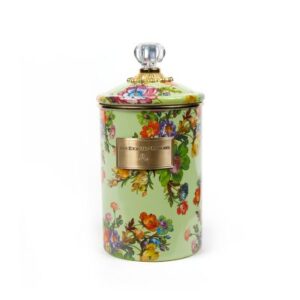 Flower Market Large Canister - Green image one
