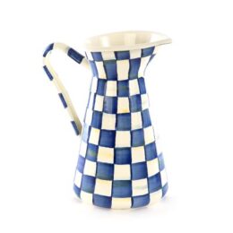 Royal Check Enamel Practical Pitcher - Large