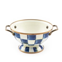 Royal Check Enamel Simply Anything Bowl