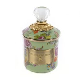 Flower Market Mini Canister - Green