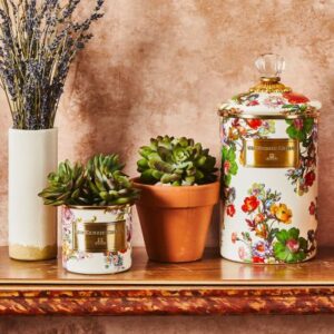 Flower Market Mini Canister - White image three
