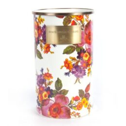 Flower Market Utensil Holder - White