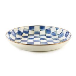 Royal Check Enamel Abundant Bowl