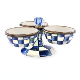 Royal Check Enamel Triplicity